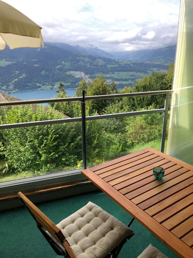 Wohnung Mit See Und Bergsicht Im Vier Sterne Hotel Beatenberg Exterior foto