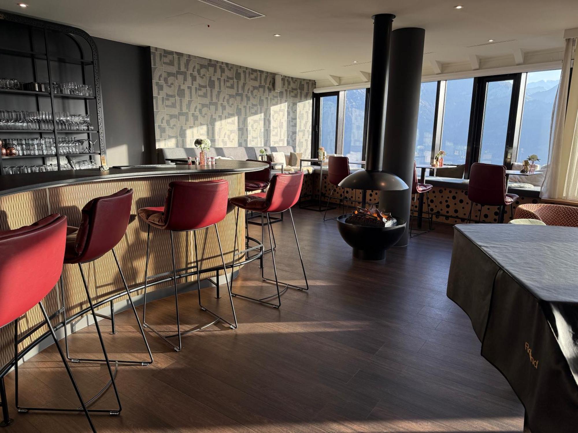 Wohnung Mit See Und Bergsicht Im Vier Sterne Hotel Beatenberg Exterior foto